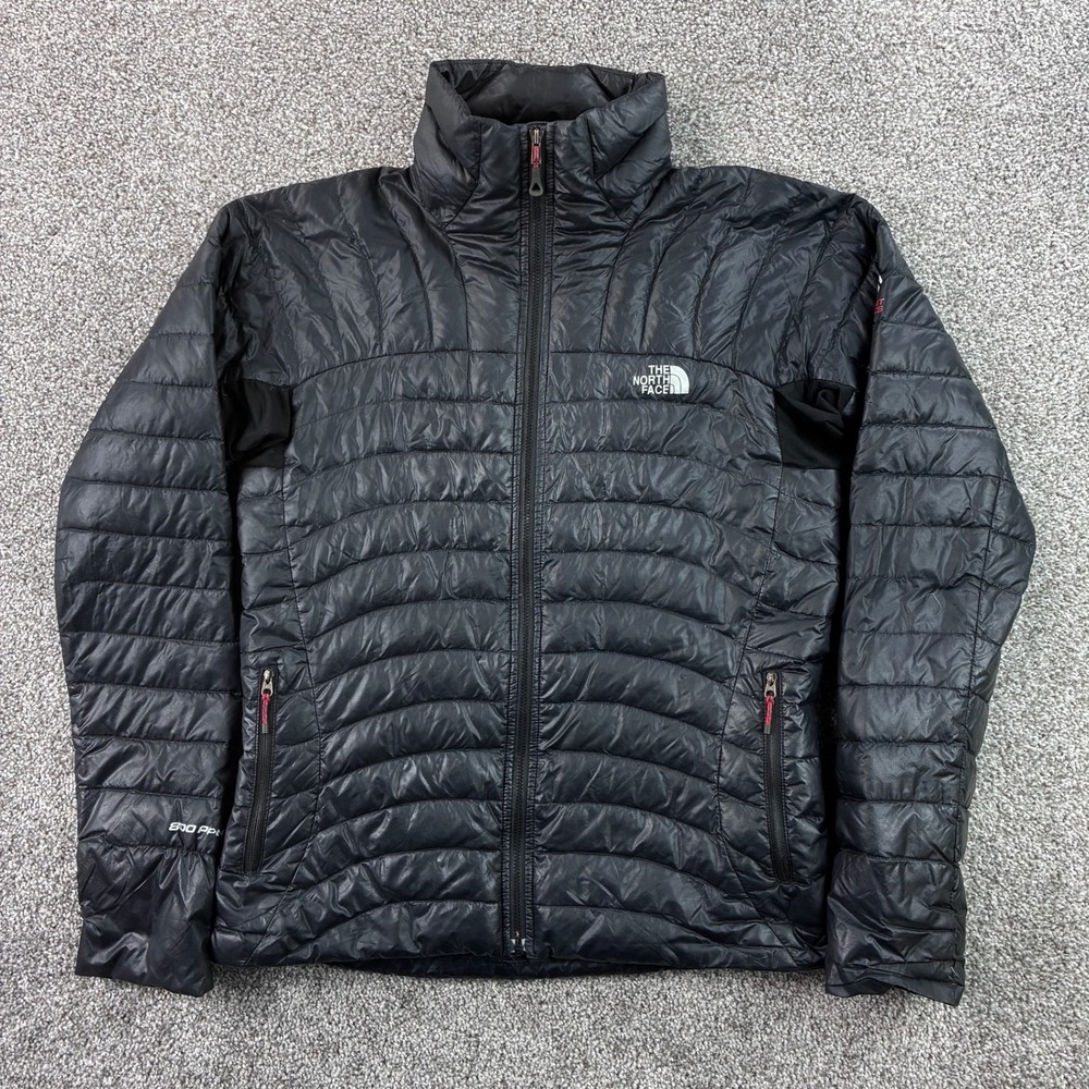The North Face 800 Pro Down Puffer Jacket Women's Small Black‎ Summit Series TNF